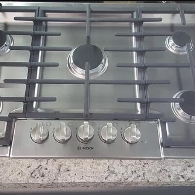 Bosch Stainless Steel Drop In Gas Cooktop