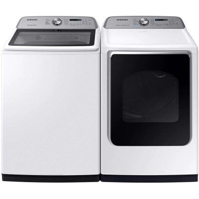 Samsung 5.4 cu. ft. Top Load Washing Machine/7.4 cu. ft. Dryer Combo