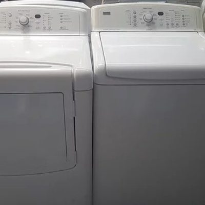 Kenmore Elite Washer/Dryer Set – White