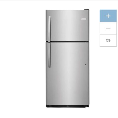 Frigidaire 20.4 cu. ft Top-Freezer Refrigerator